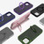 iPhone Air Kalebol Metal Lens Frame MagSafe Holder Frosted PC Phone Case - Pink