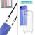 iPhone Air Kalebol Minimalist High Transparency Multi Color Lanyard Hole Phone Case - Silver