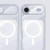 iPhone Air Kalebol Transparent Magnetic MagSafe Skin Feel Phone Case - White