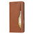 iPhone Air Knead Skin Texture Flip Leather Phone Case - Brown