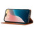 iPhone Air Knead Skin Texture Flip Leather Phone Case - Brown
