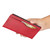 iPhone Air Knead Skin Texture Flip Leather Phone Case - Red