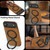 iPhone Air Knight Shield 360 Rotation Holder MagSafe RFID Leather Phone Case - Brown