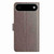 iPhone Air Lambskin 8-card Slot Leather Phone Case - Grey