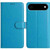 iPhone Air Lambskin 8-card Slot Leather Phone Case - Light Blue
