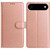 iPhone Air Lambskin 8-card Slot Leather Phone Case - Rose Gold
