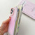 iPhone Air Large Camera Frame Vibrant Jelly Color TPU + IMD Phone Case - Blue