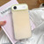 iPhone Air Large Camera Frame Vibrant Jelly Color TPU + IMD Phone Case - Yellow