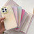 iPhone Air Large Camera Frame Vibrant Jelly Color TPU + IMD Phone Case - Yellow