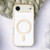 iPhone Air Large Hole Camera Macaron Transparency MagSafe Phone Case - Light Gold