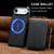 iPhone Air LC.IMEEKE L6 Series Zipper Card Bag MagSafe Magnetic Phone Case - Black