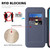 iPhone Air Linton MagSafe Leather Phone Case - Blue