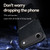 iPhone Air Litchi Leather Magnetic Full Coverage Shockproof Phone Case - Black
