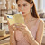 iPhone Air Litchi Texture Wallet Mirror Leather Phone Case - Yellow