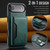 iPhone Air MAGKING K2 Series MagSafe RFID Card Bag Detachable Phone Case - Green