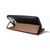 iPhone Air Magnetic Buckle Card Slot Leather Phone Case - Cyan
