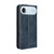 iPhone Air Magnetic Buckle Retro Texture Leather Phone Case - Blue