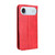 iPhone Air Magnetic Buckle Retro Texture Leather Phone Case - Red