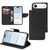 iPhone Air Mercury Contrast Color Splicing Leather Phone Case - Black