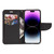 iPhone Air Mercury Contrast Color Splicing Leather Phone Case - Black