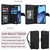 iPhone Air Multi-Card Wallet RFID Leather Phone Case - Black