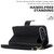 iPhone Air Multi-Card Wallet RFID Leather Phone Case - Black