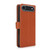 iPhone Air Multi-Card Wallet RFID Leather Phone Case - Brown