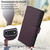 iPhone Air Multi-Card Wallet RFID Leather Phone Case - Dark Purple