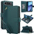 iPhone Air Multi-Card Wallet RFID Leather Phone Case - Green