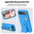 iPhone Air Penguin Baby EVA Shockproof Phone Case with Holder - Blue