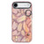 iPhone Air Plating Feather Texture Wristband Holder TPU Phone Case with Lens Film - Pink
