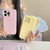 iPhone Air Precision Hole Camera Frame Solid Color Phone Case - White
