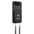 iPhone Air R20 Crossbody Rope Ring Card Holder Phone Case - Black