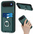 iPhone Air R20 Crossbody Rope Ring Card Holder Phone Case - Green