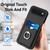 iPhone Air R20 Ring Card Holder Phone Case - Black