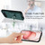 iPhone Air R20 Ring Card Holder Phone Case - Green