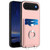 iPhone Air R20 Ring Card Holder Phone Case - Pink
