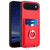 iPhone Air R20 Ring Card Holder Phone Case - Red