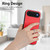 iPhone Air R20 Ring Card Holder Phone Case - Red