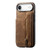 iPhone Air Retro Leather Zipper Wallet Back Phone Case - Brown