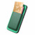iPhone Air Retro Magsafe Card Bag PU Back Cover Phone Case - Green