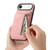 iPhone Air Retro MagSafe Zipper Wallet Card Bag Back Phone Case - Pink