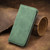 iPhone Air Retro Skin Feel Magnetic Flip Leather Phone Case - Green