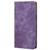 iPhone Air RFID Anti-theft Brush Magnetic Leather Phone Case - Purple