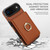 iPhone Air RFID Anti-theft Card Ring Holder Phone Case - Brown