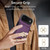 iPhone Air RFID Anti-theft Card Ring Holder Phone Case - Dark Purple