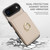 iPhone Air RFID Anti-theft Card Ring Holder Phone Case - White