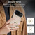 iPhone Air RFID Anti-theft Card Ring Holder Phone Case - White