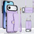 iPhone Air RFID Card Slot Phone Case with Long Lanyard - Purple