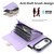 iPhone Air RFID Card Slot Phone Case with Long Lanyard - Purple